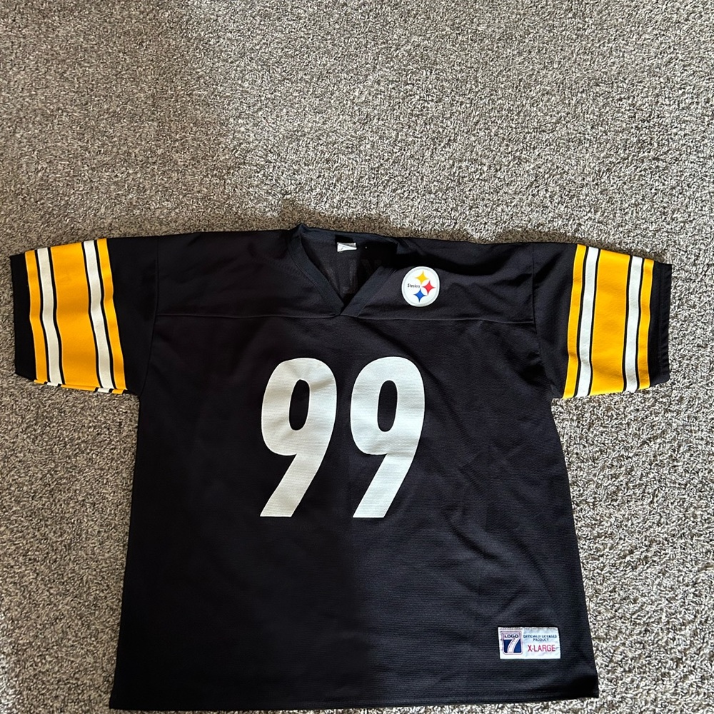 Pittsburgh Steelers Legend Levon Kirkland Kids XL